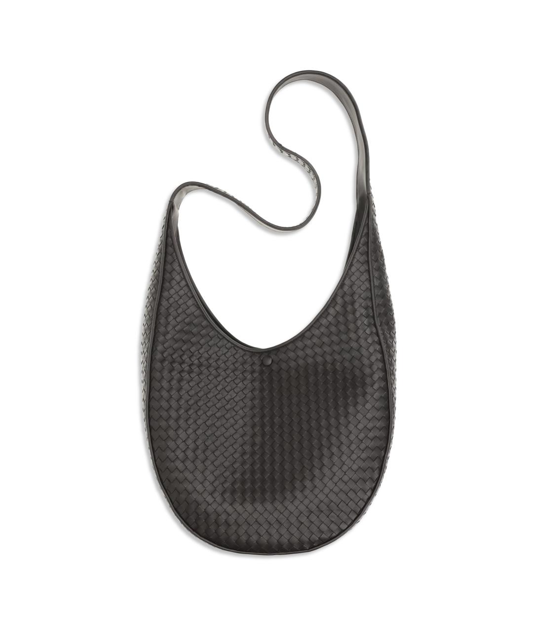 BOTTEGA VENETA Коричневая кожаная сумка через плечо, фото 2