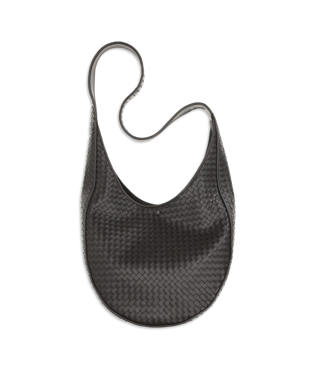 BOTTEGA VENETA Коричневая кожаная сумка через плечо, фото 1