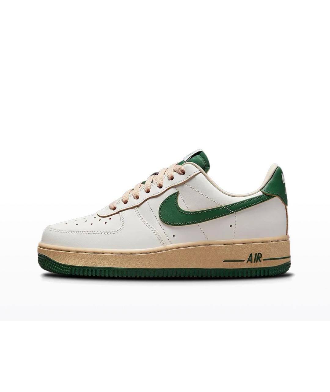 NIKE Белые кожаные кроссовки, фото 4