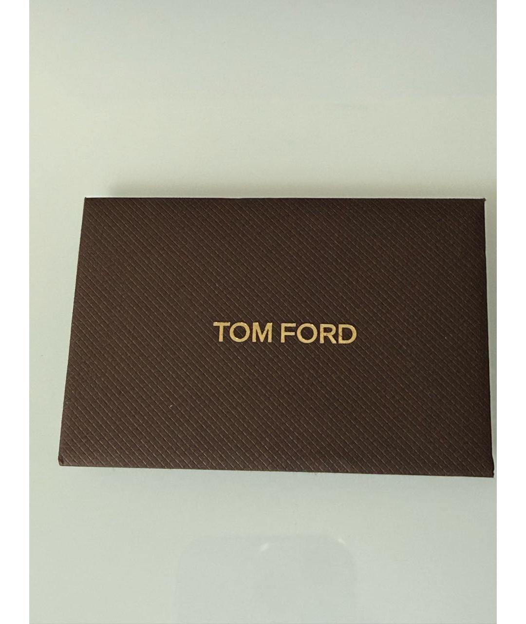 TOM FORD Коричневые пластиковые солнцезащитные очки, фото 8