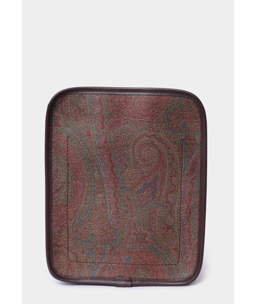 ETRO Коричневая хлопковая сумка на плечо, фото 5