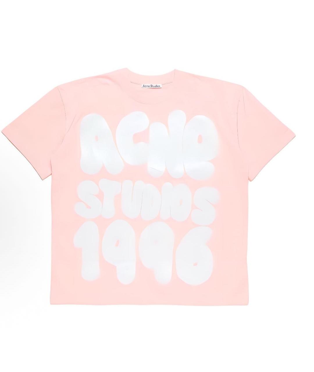 ACNE STUDIOS Розовая футболка, фото 9