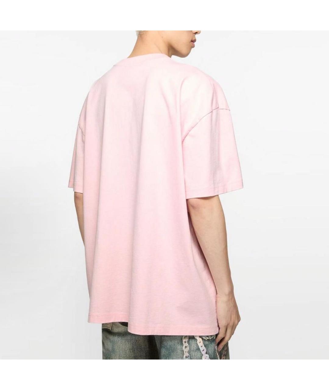 ACNE STUDIOS Розовая футболка, фото 3