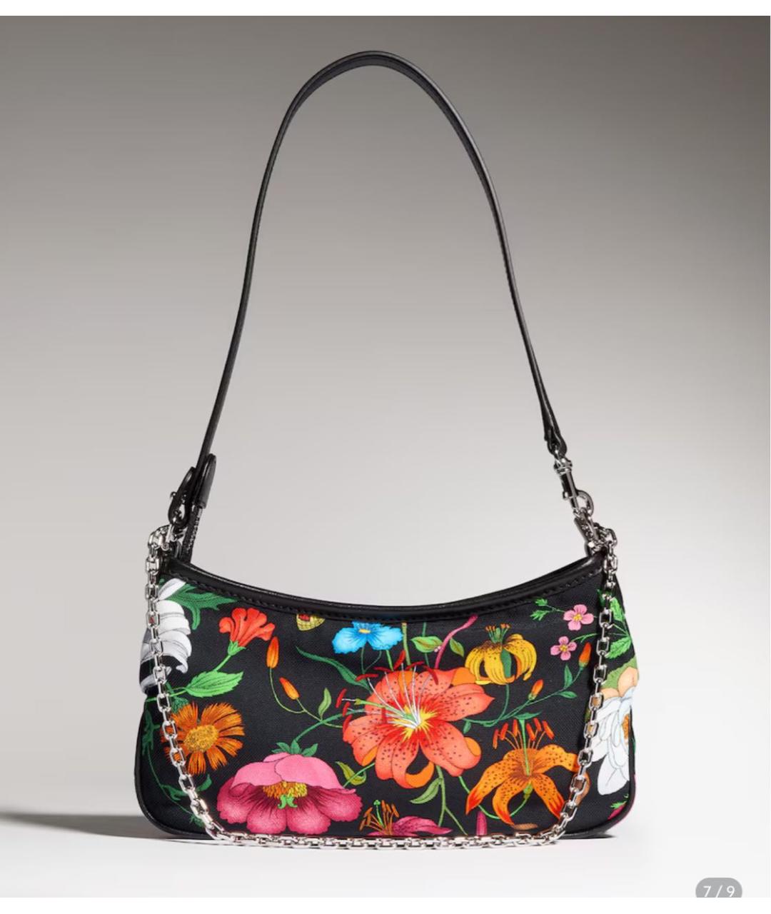 GUCCI Черная сумка с короткими ручками, фото 4