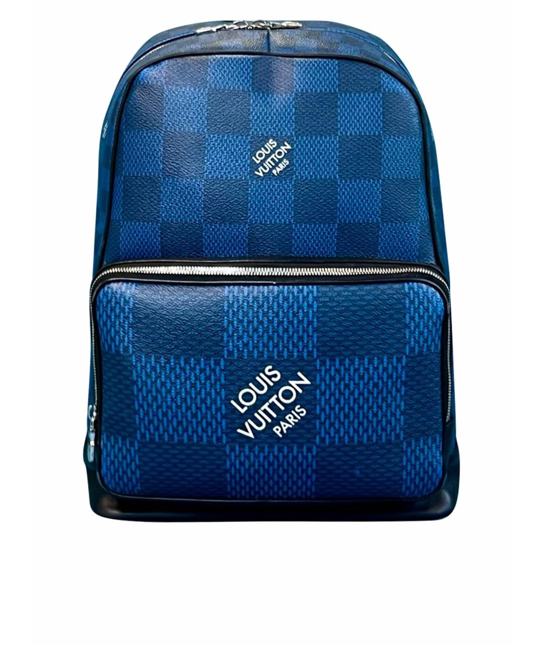 LOUIS VUITTON Синий рюкзак, фото 1