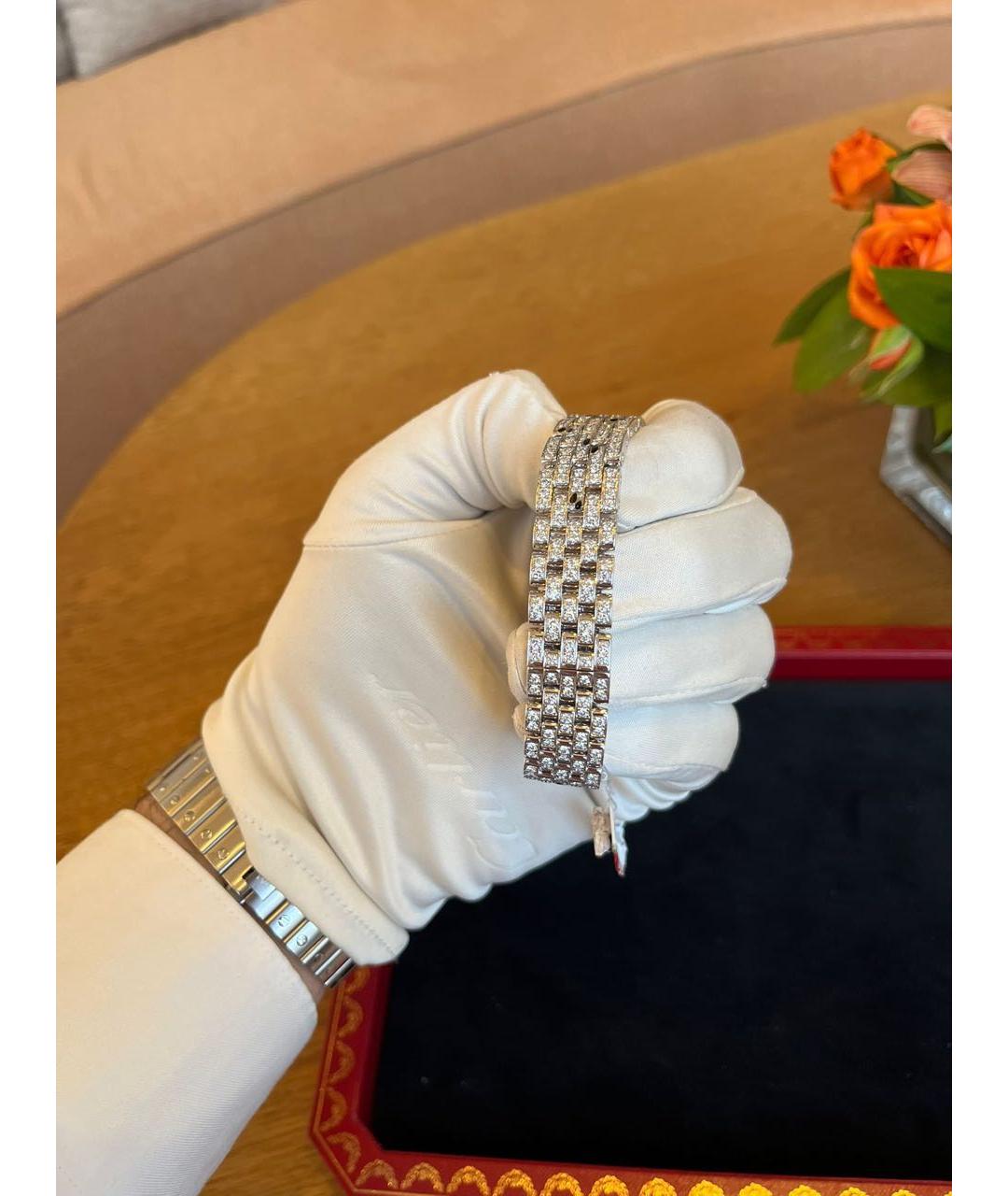 CARTIER Серебряные часы из белого золота, фото 3