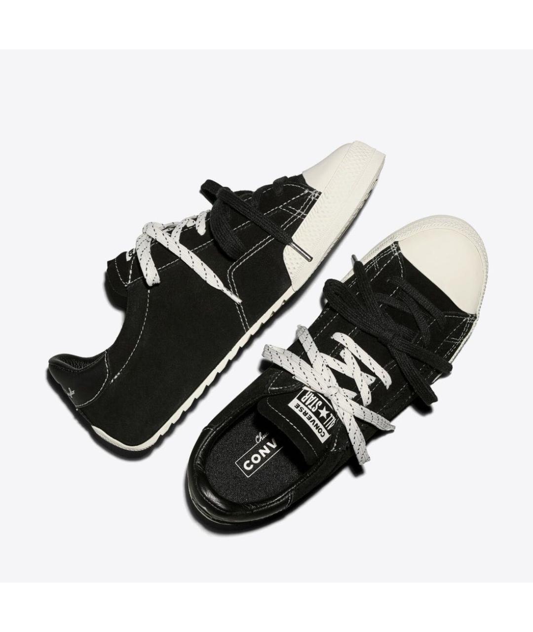 CONVERSE Черные замшевые кеды, фото 3