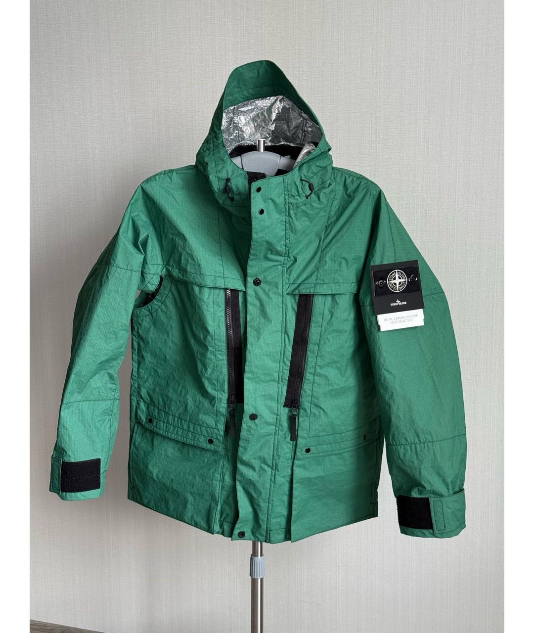 STONE ISLAND Зеленая куртка, фото 2