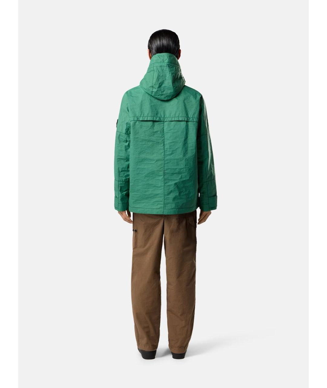 STONE ISLAND Зеленая куртка, фото 6