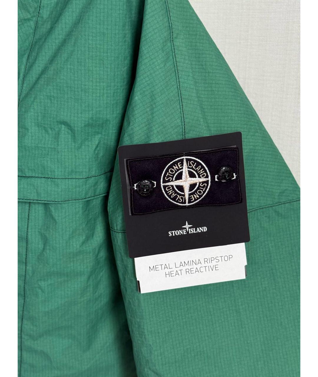 STONE ISLAND Зеленая куртка, фото 3