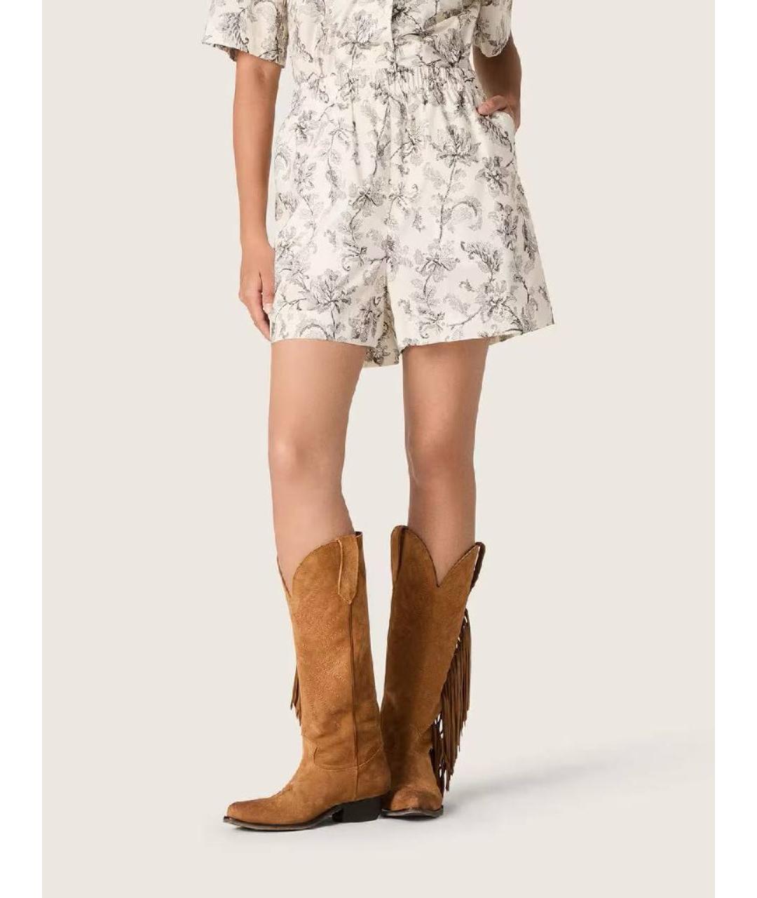 GOLDEN GOOSE DELUXE BRAND Мульти хлопковые шорты, фото 6