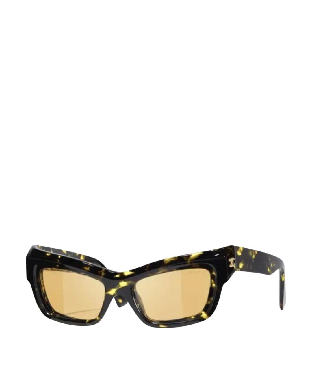 CHANEL Мульти пластиковые солнцезащитные очки, фото 1