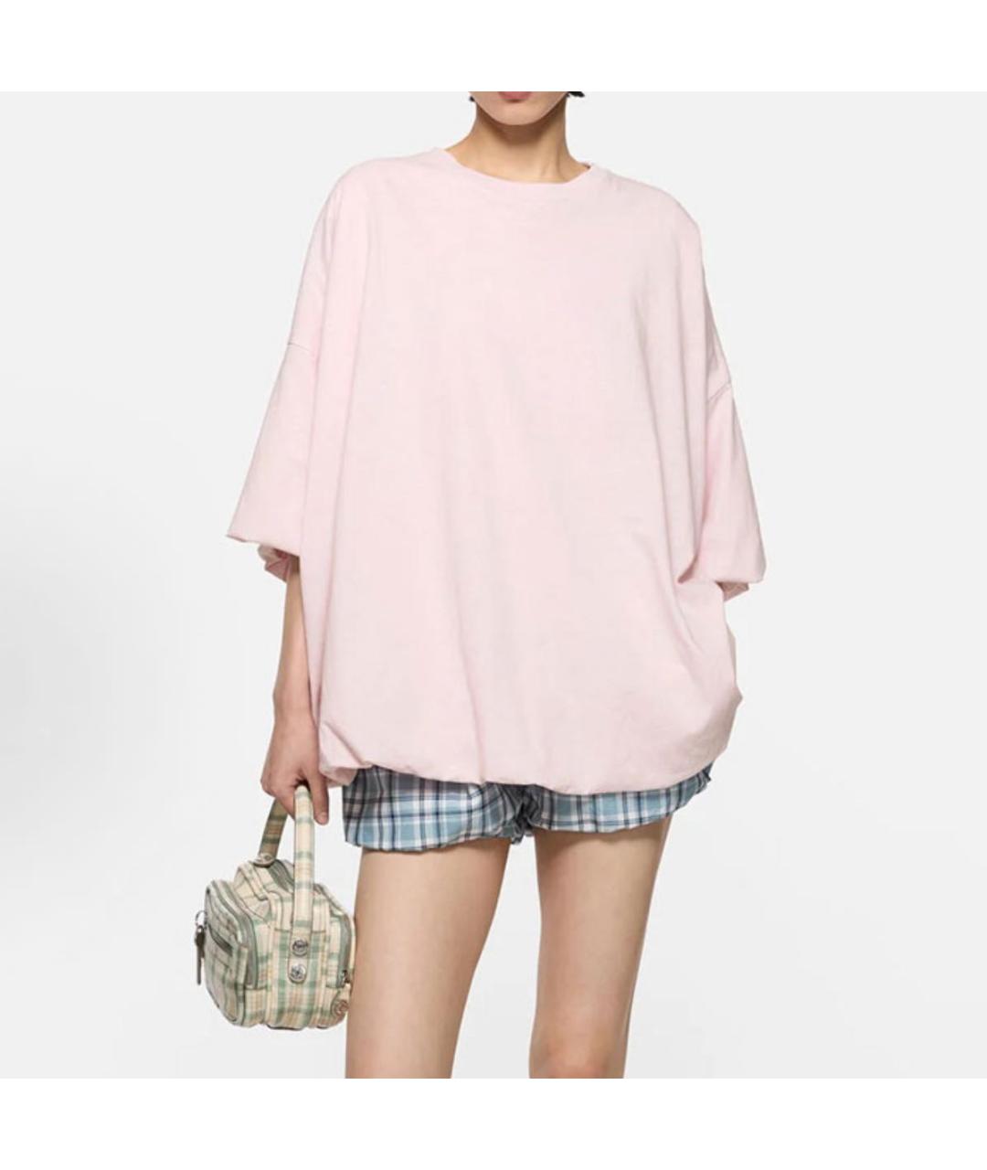 ACNE STUDIOS Розовая футболка, фото 3