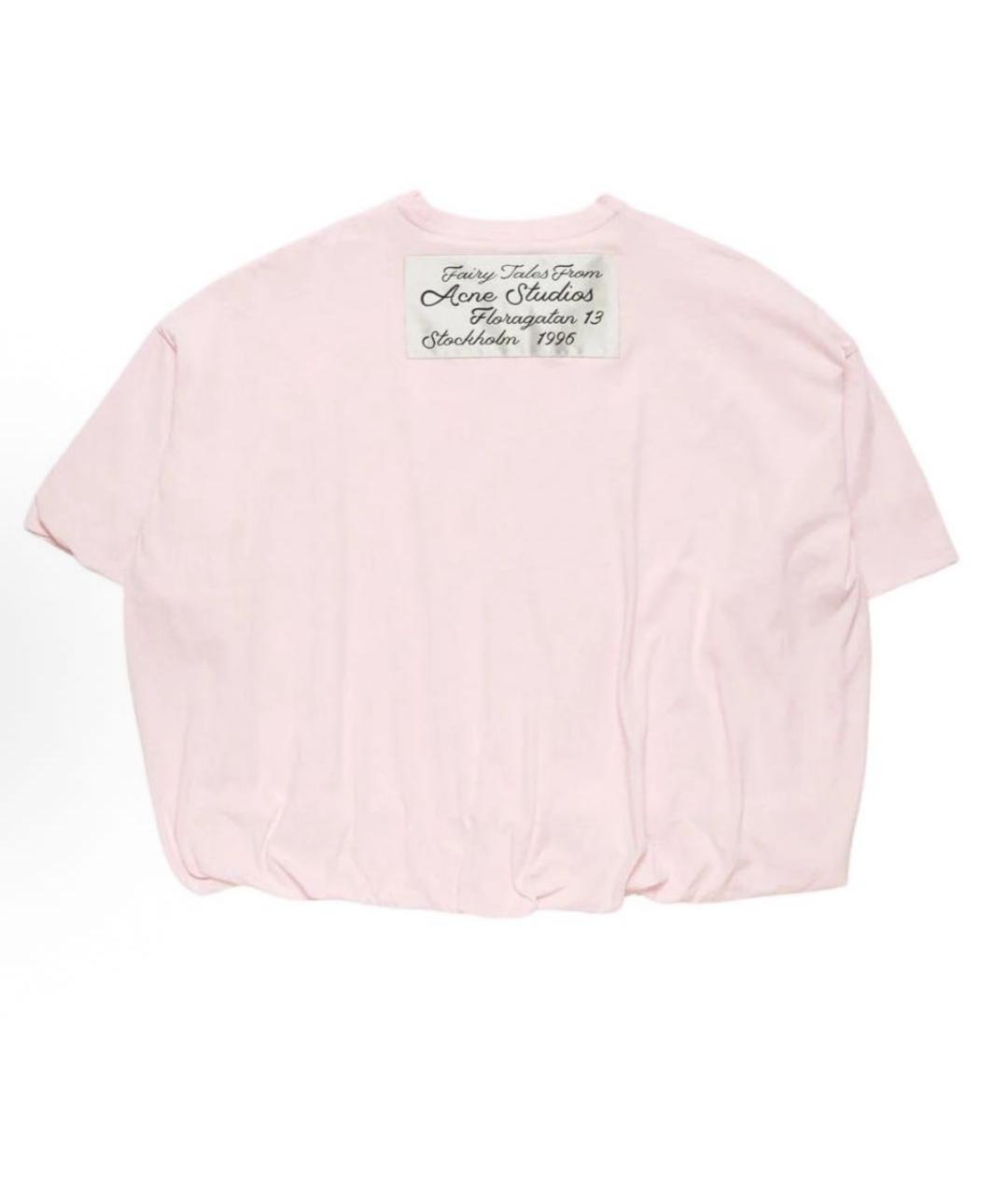 ACNE STUDIOS Розовая футболка, фото 9