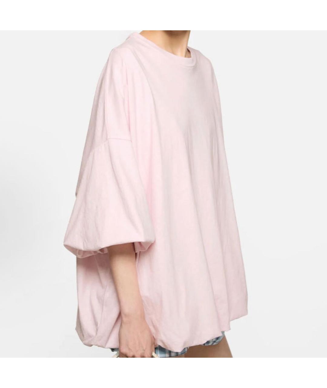 ACNE STUDIOS Розовая футболка, фото 5