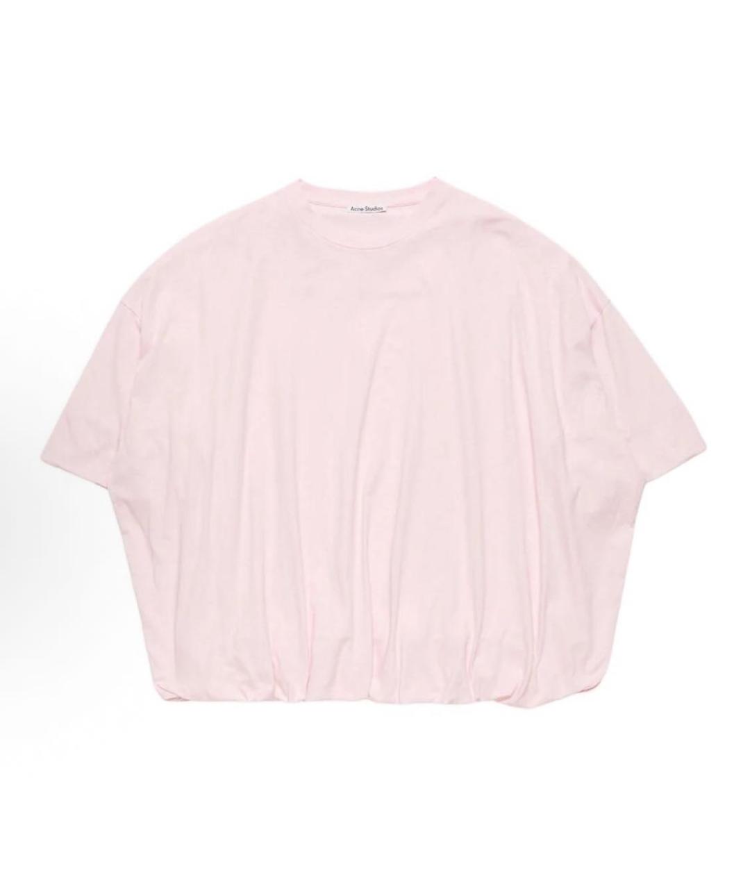 ACNE STUDIOS Розовая футболка, фото 2