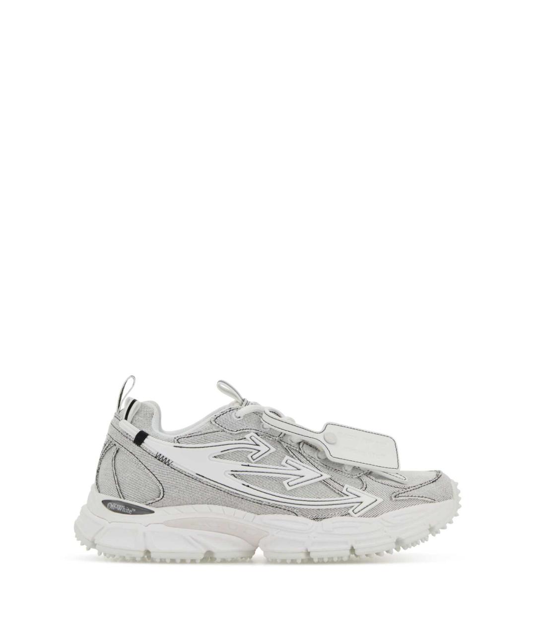 OFF-WHITE Мульти текстильные кроссовки, фото 1
