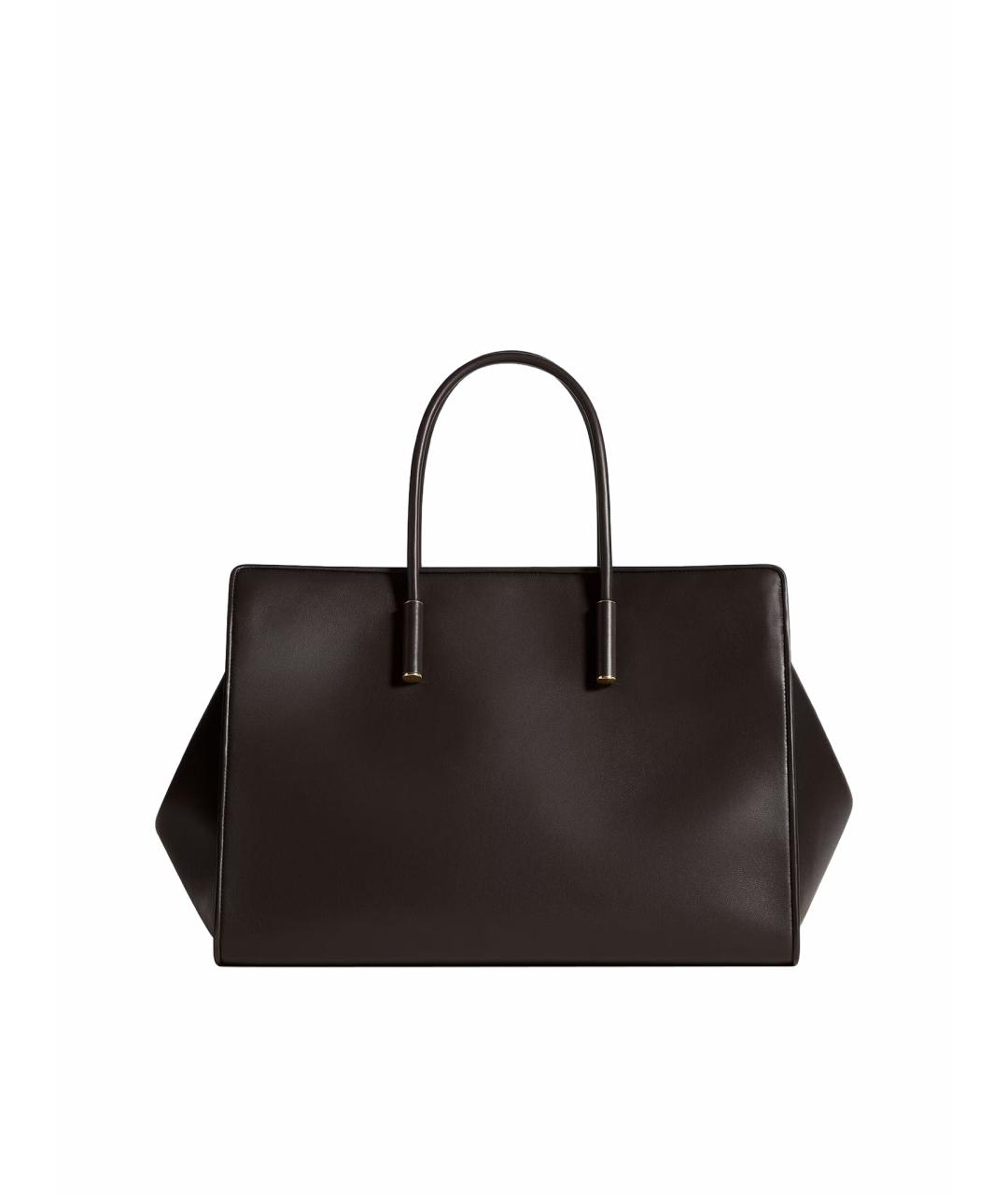 BOTTEGA VENETA Коричневая кожаная сумка тоут, фото 1