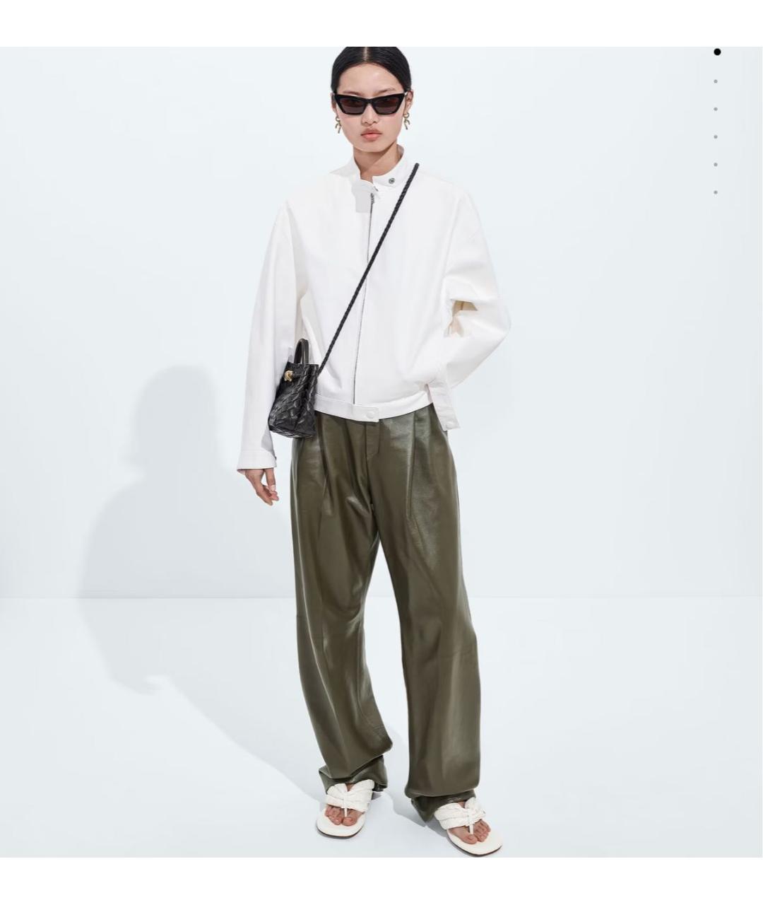 BOTTEGA VENETA Черная кожаная сумка тоут, фото 2
