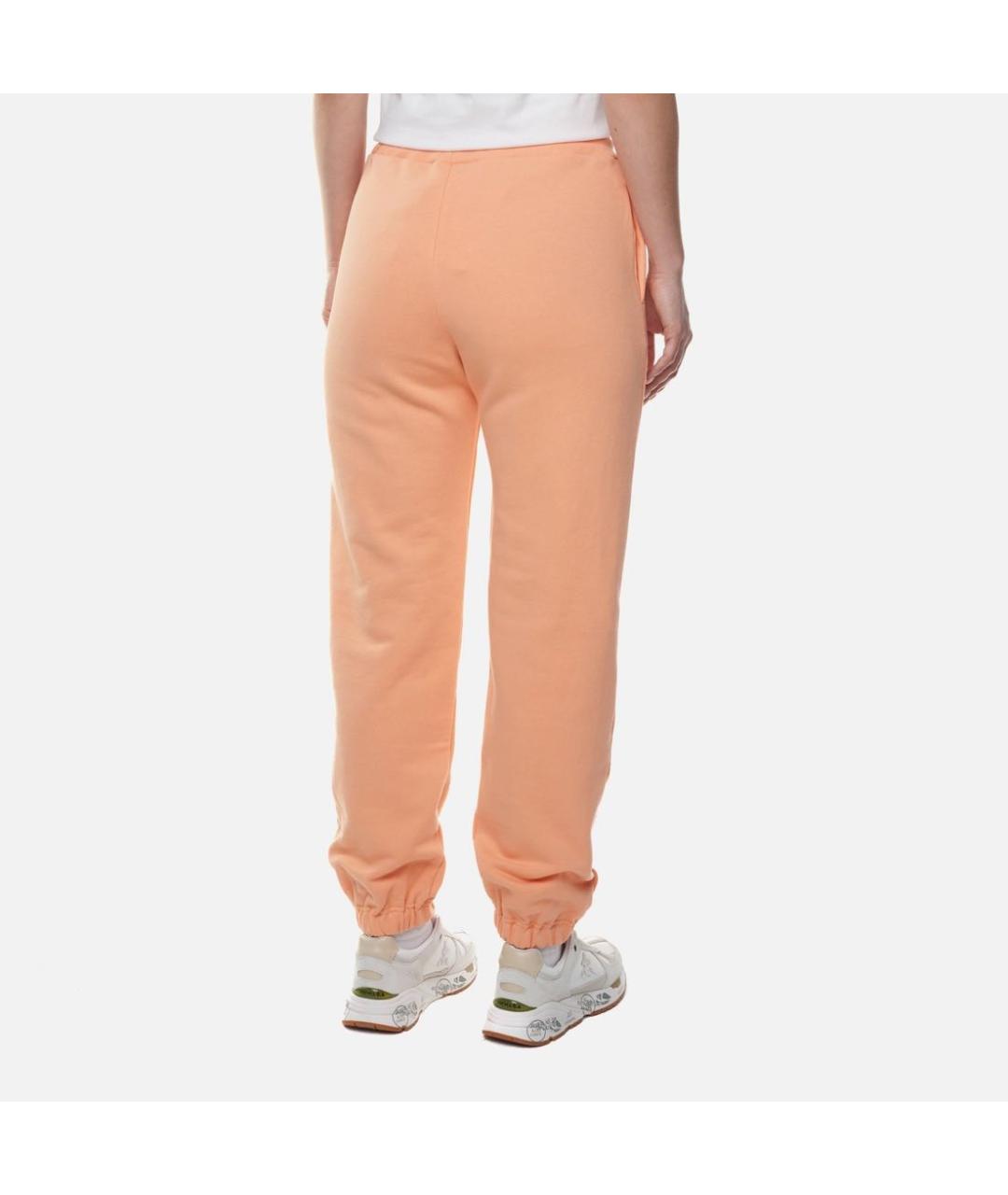 MSGM Коралловые хлопковые спортивные брюки и шорты, фото 4