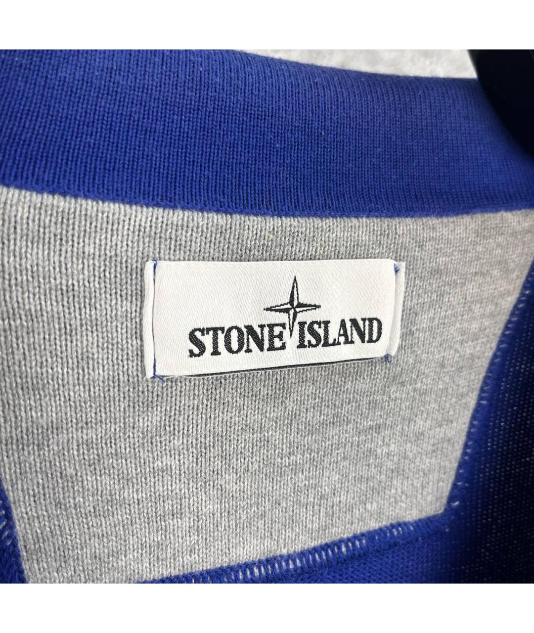 STONE ISLAND Синий джемпер / свитер, фото 6