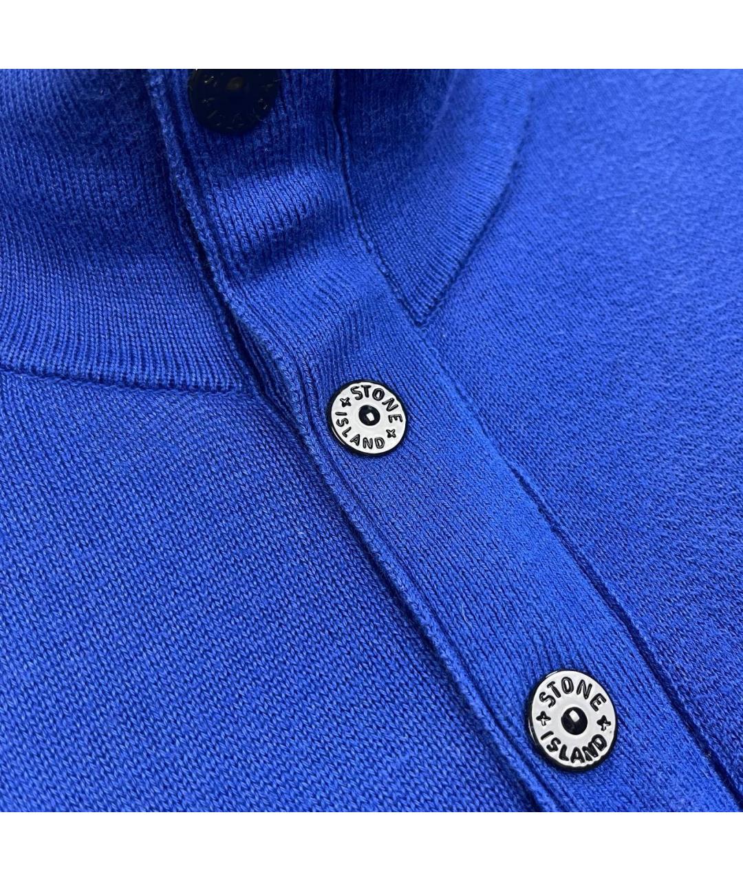 STONE ISLAND Синий джемпер / свитер, фото 4