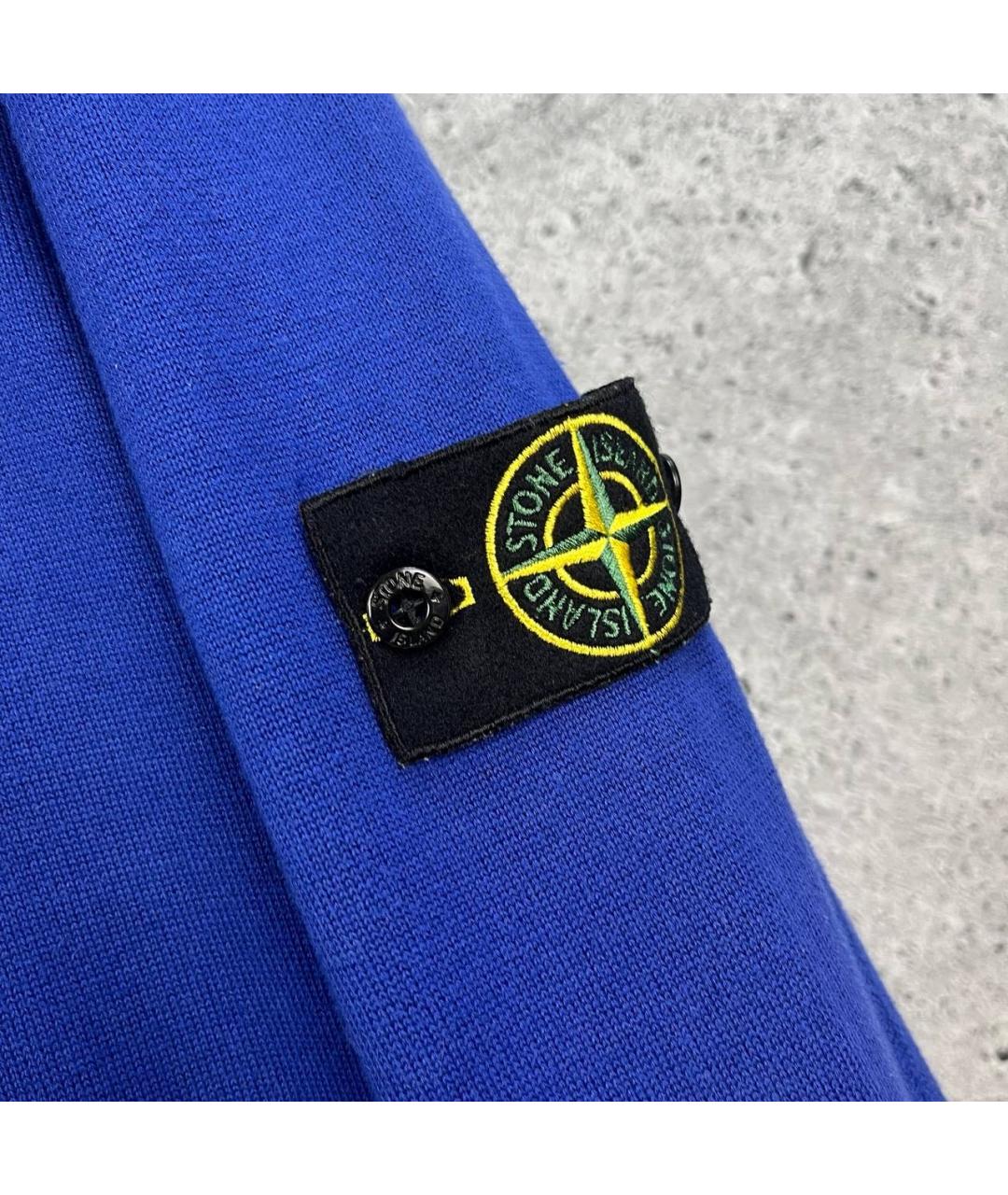 STONE ISLAND Синий джемпер / свитер, фото 2