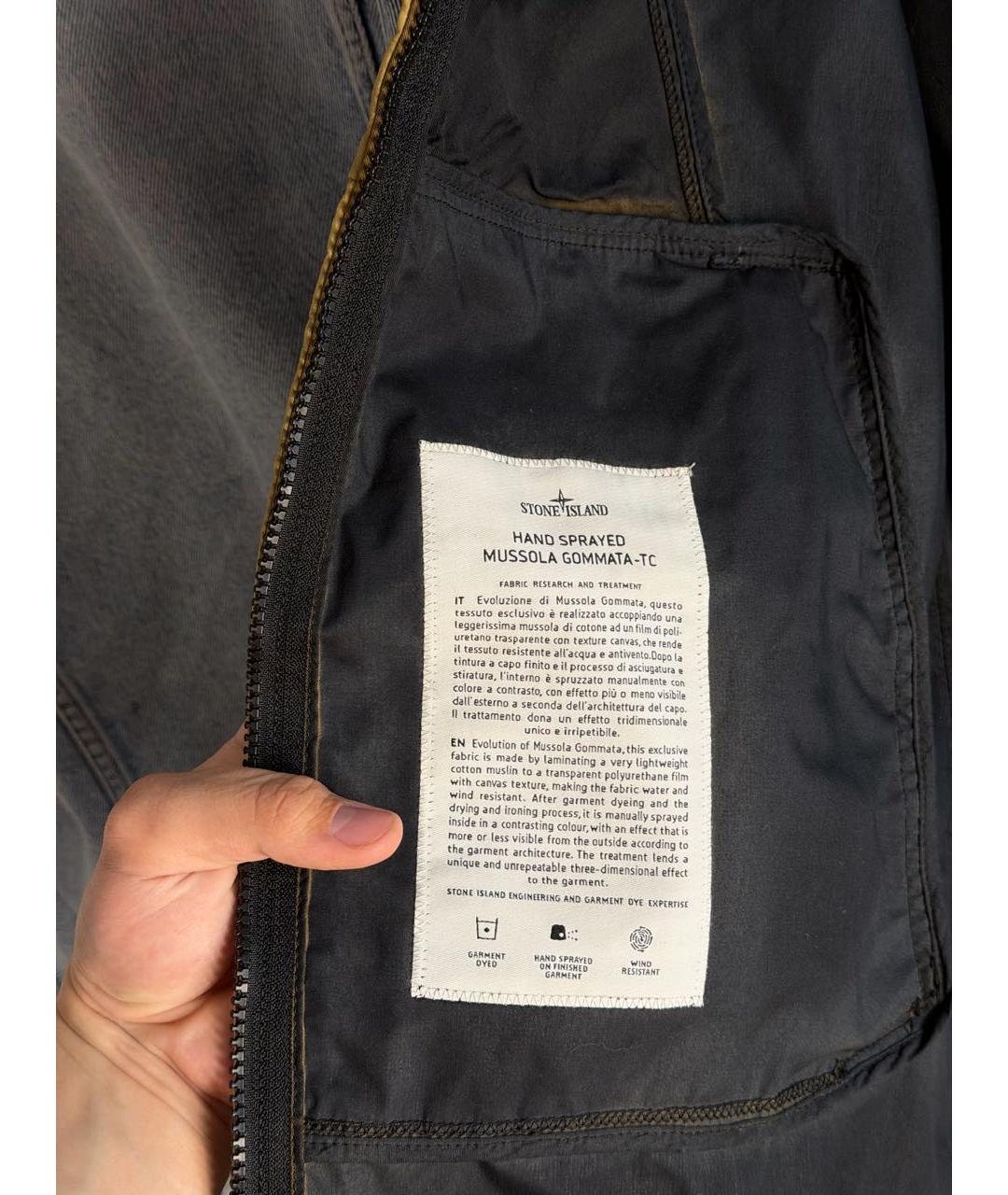 STONE ISLAND Мульти полиуретановая куртка, фото 5