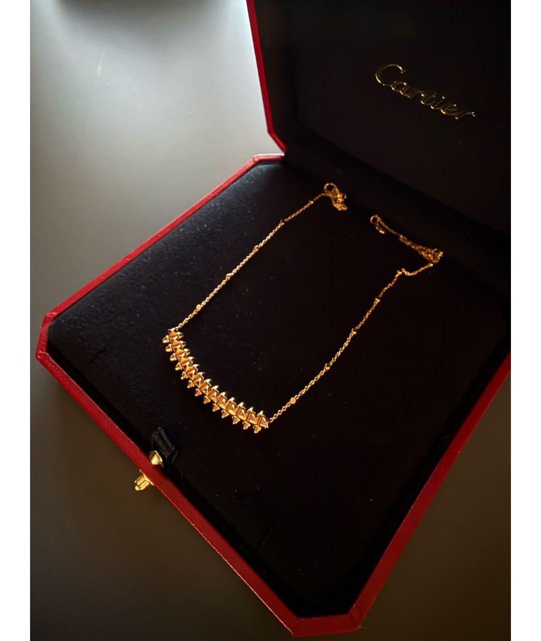 CARTIER Золотое колье из розового золота, фото 2