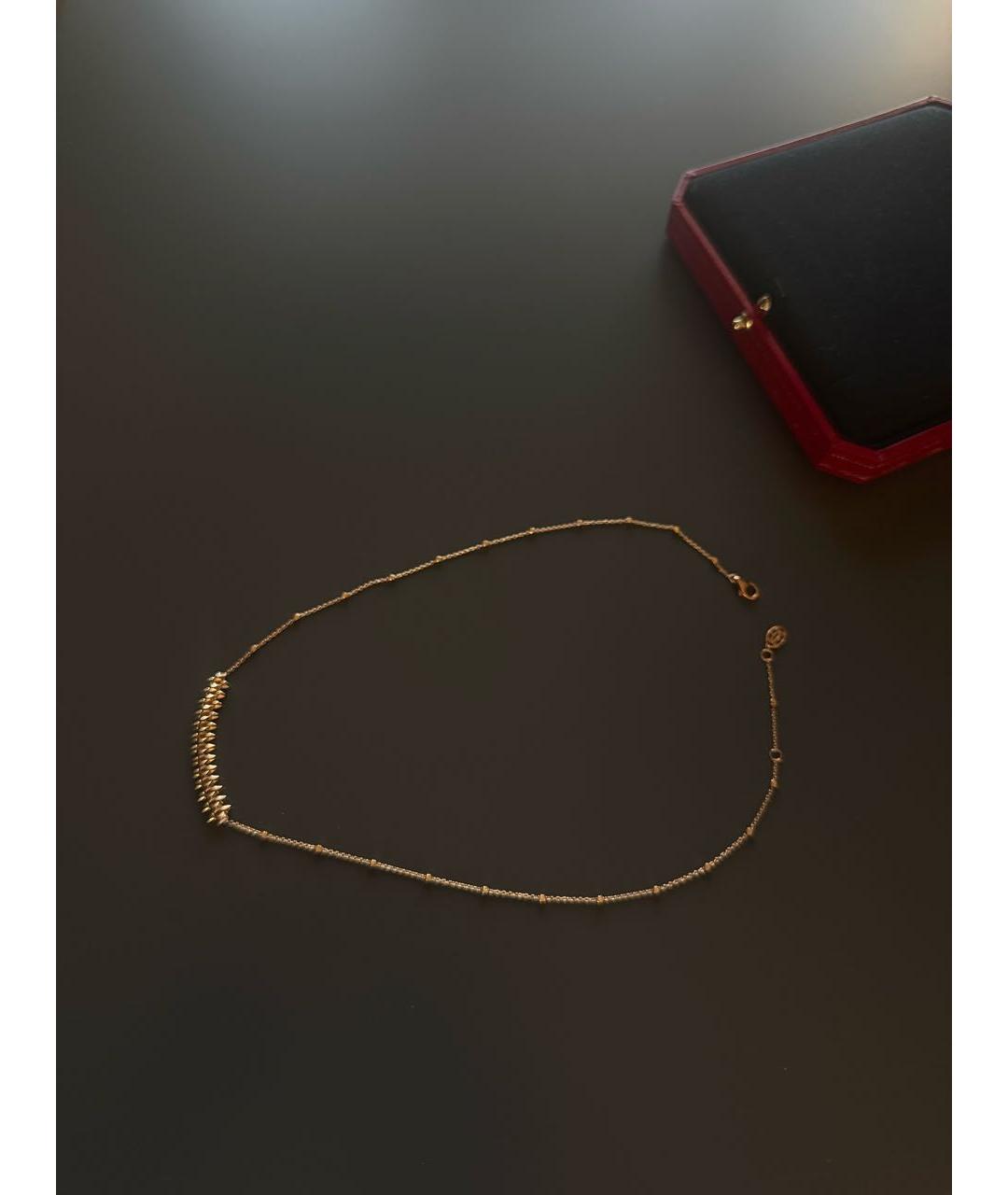 CARTIER Золотое колье из розового золота, фото 3