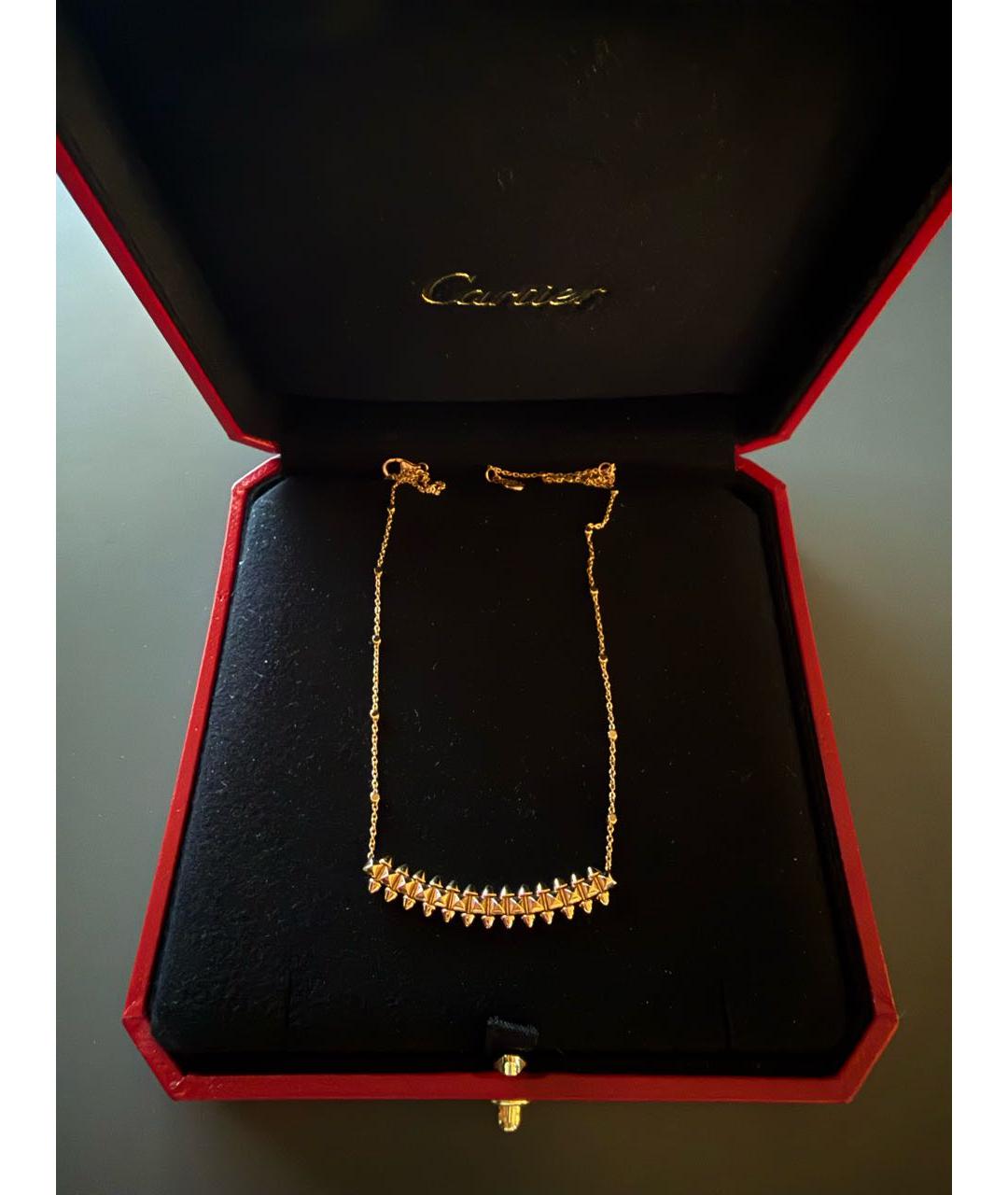 CARTIER Золотое колье из розового золота, фото 5