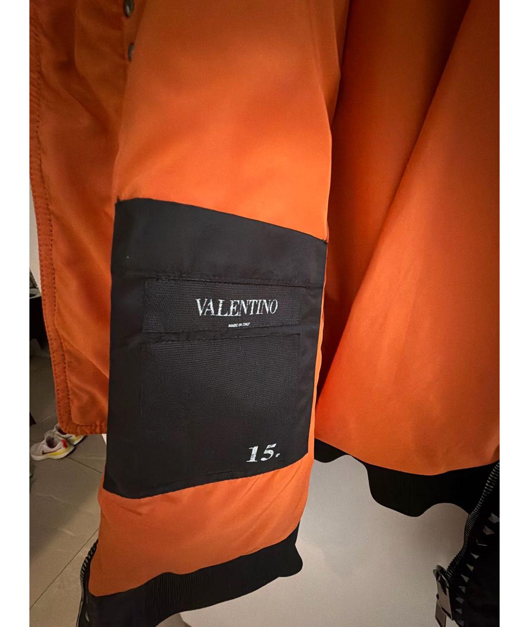VALENTINO Черная полиамидовая куртка, фото 3