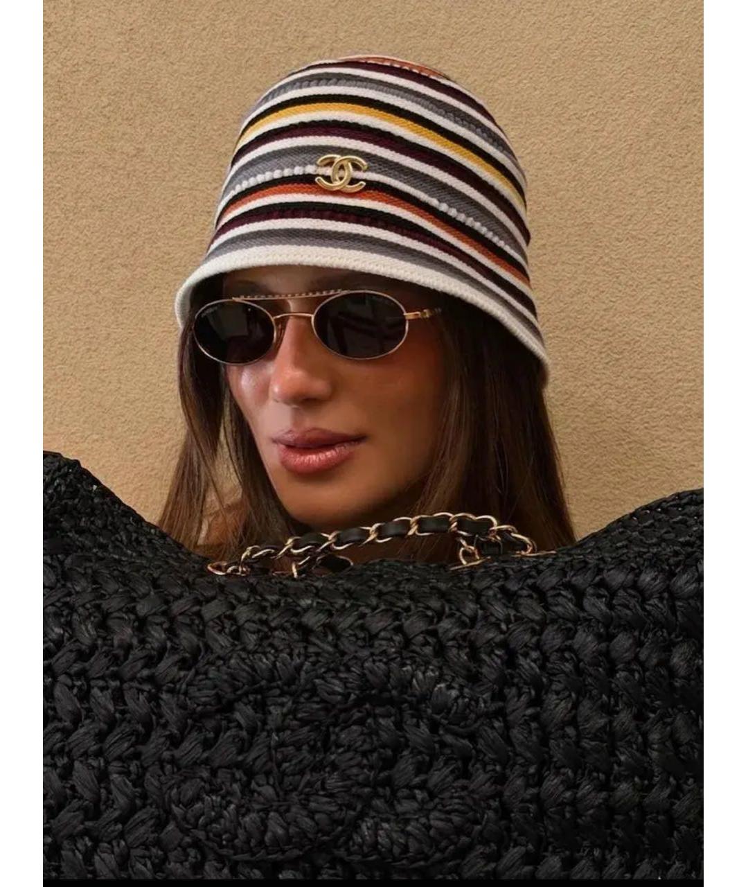 CHANEL Мульти хлопковая панама, фото 6