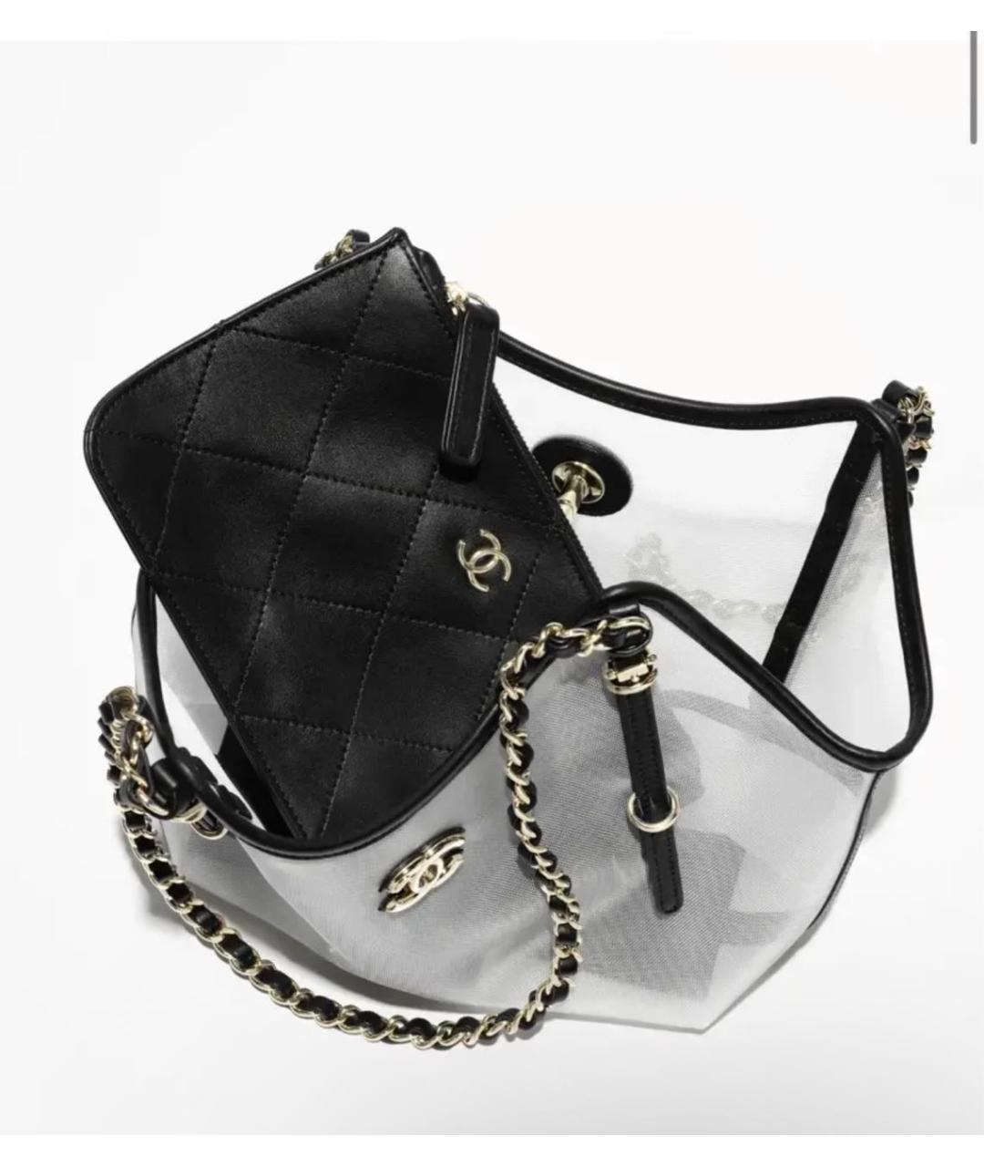 CHANEL Черная сумка через плечо, фото 3
