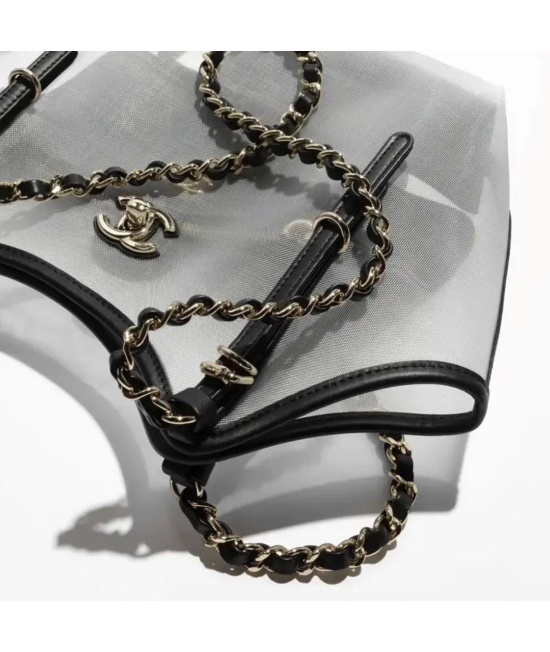 CHANEL Черная сумка через плечо, фото 4