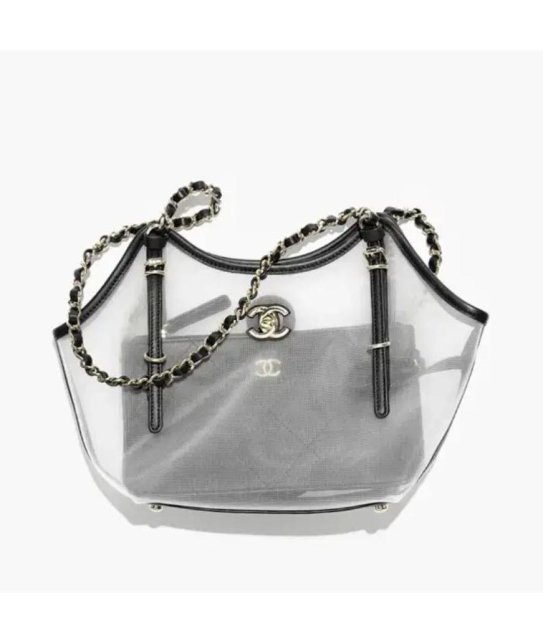 CHANEL Черная сумка через плечо, фото 6