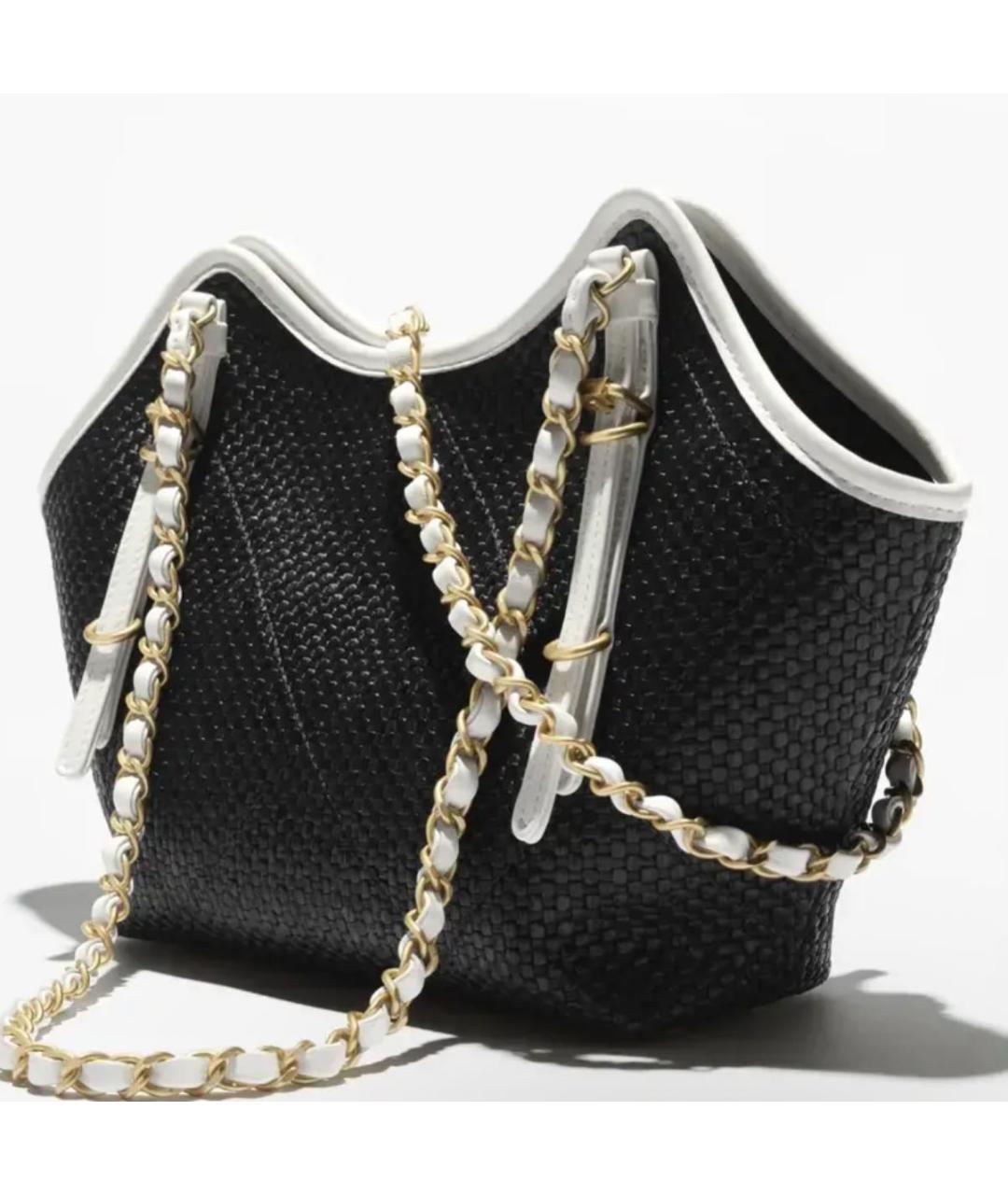 CHANEL Черная сумка тоут, фото 4
