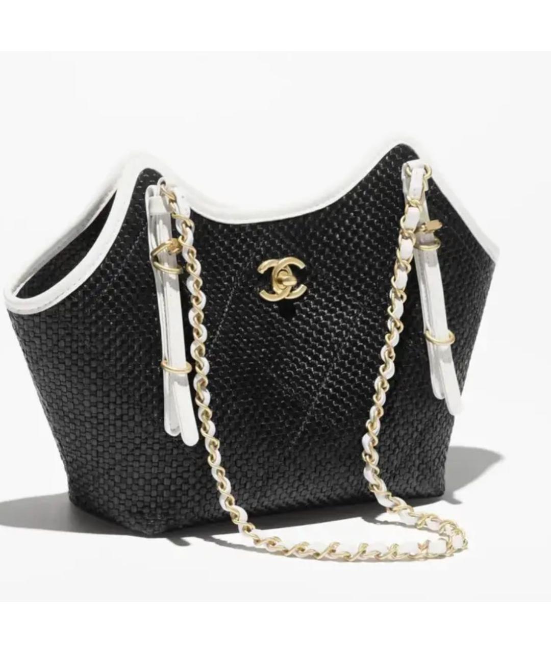 CHANEL Черная сумка тоут, фото 2