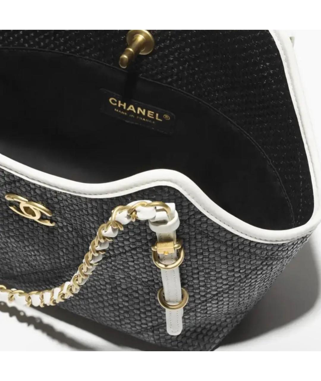 CHANEL Черная сумка тоут, фото 3