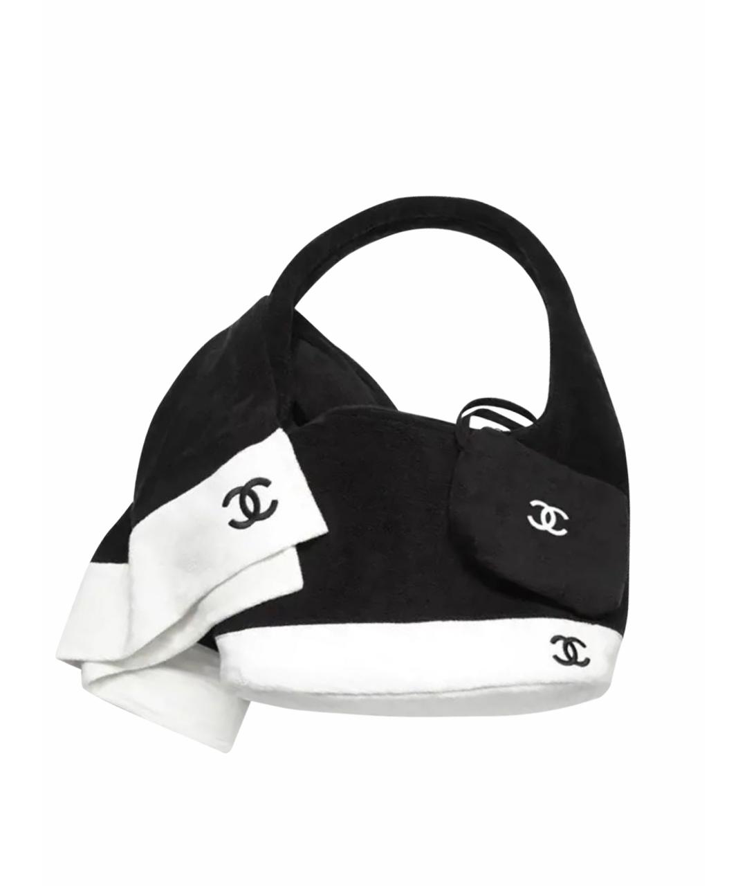 CHANEL Черная пляжная сумка, фото 1