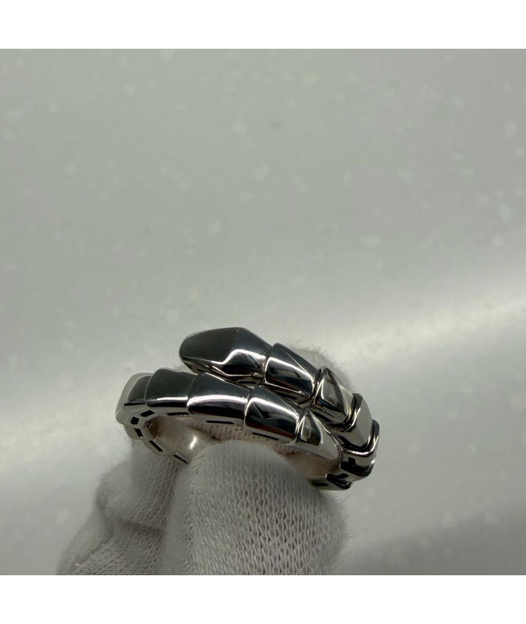 BVLGARI Белое кольцо из белого золота, фото 6