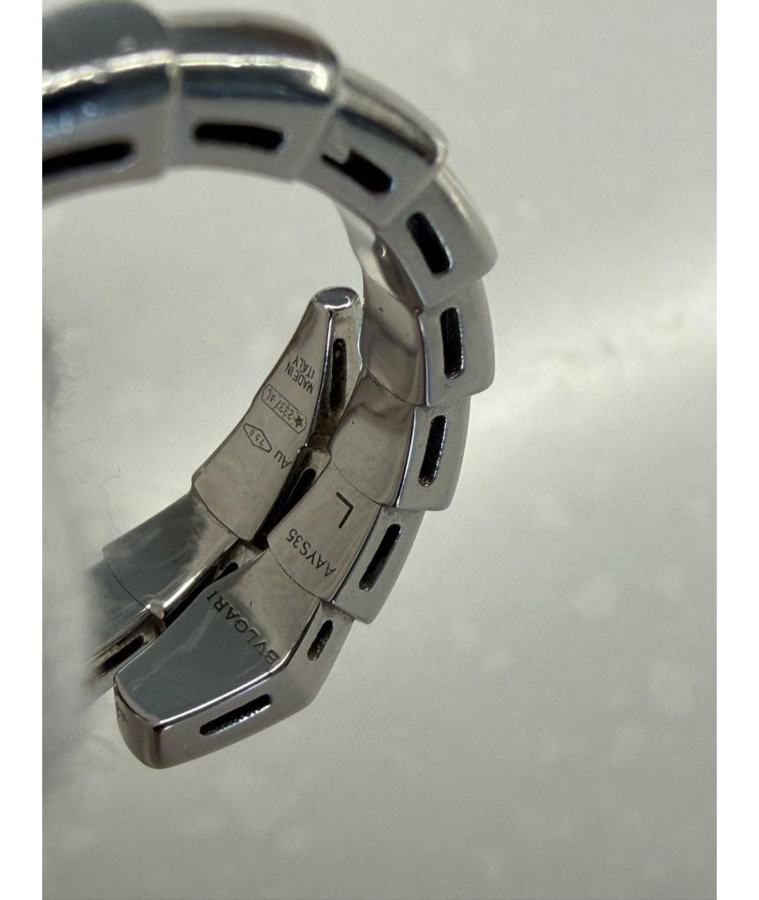 BVLGARI Белое кольцо из белого золота, фото 4