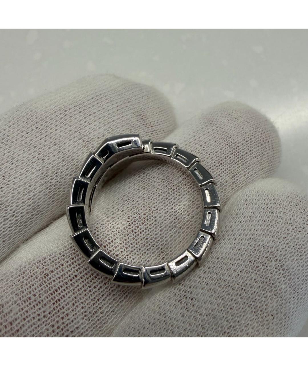 BVLGARI Белое кольцо из белого золота, фото 2