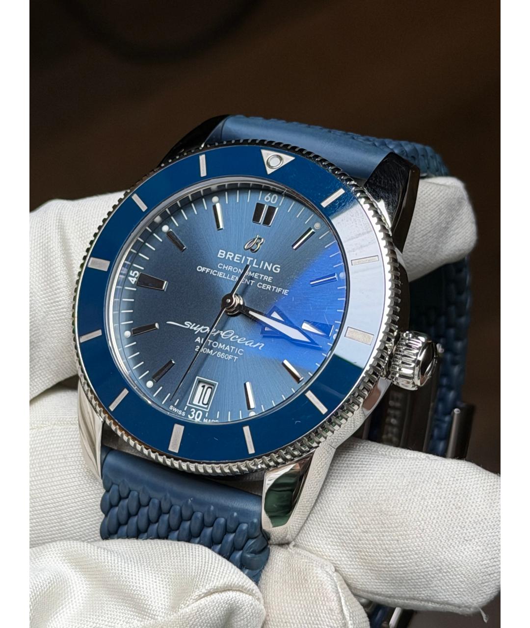 BREITLING Темно-синие часы, фото 3