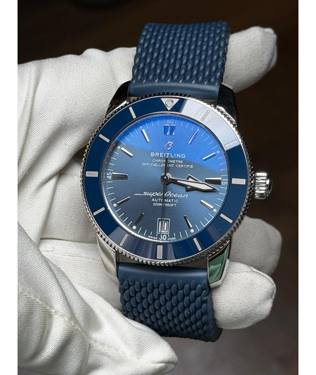 BREITLING Темно-синие часы, фото 2