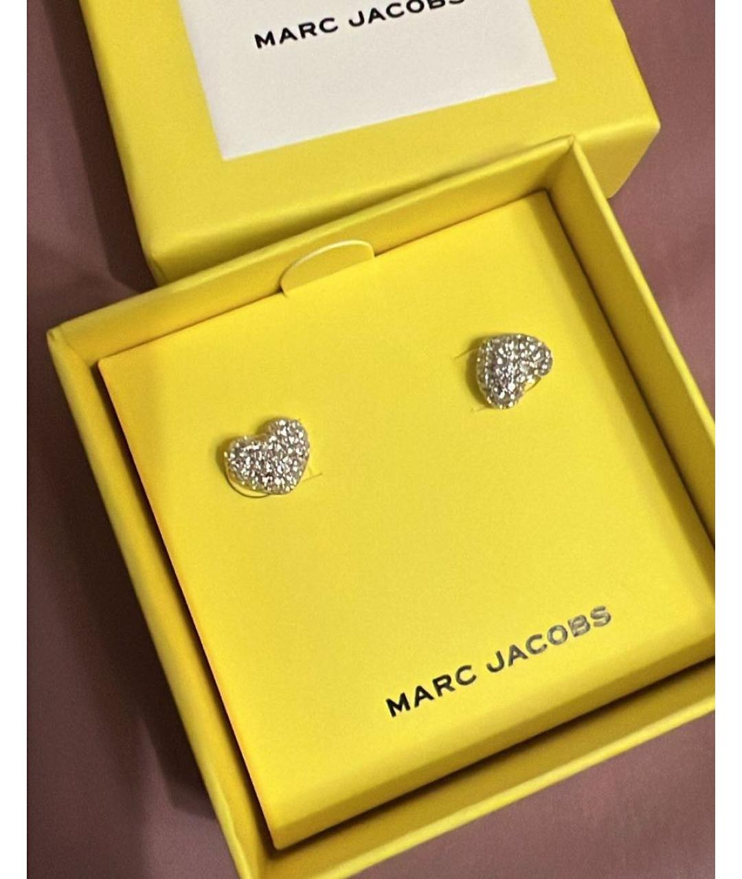 MARC JACOBS Серебряные металлические серьги, фото 4