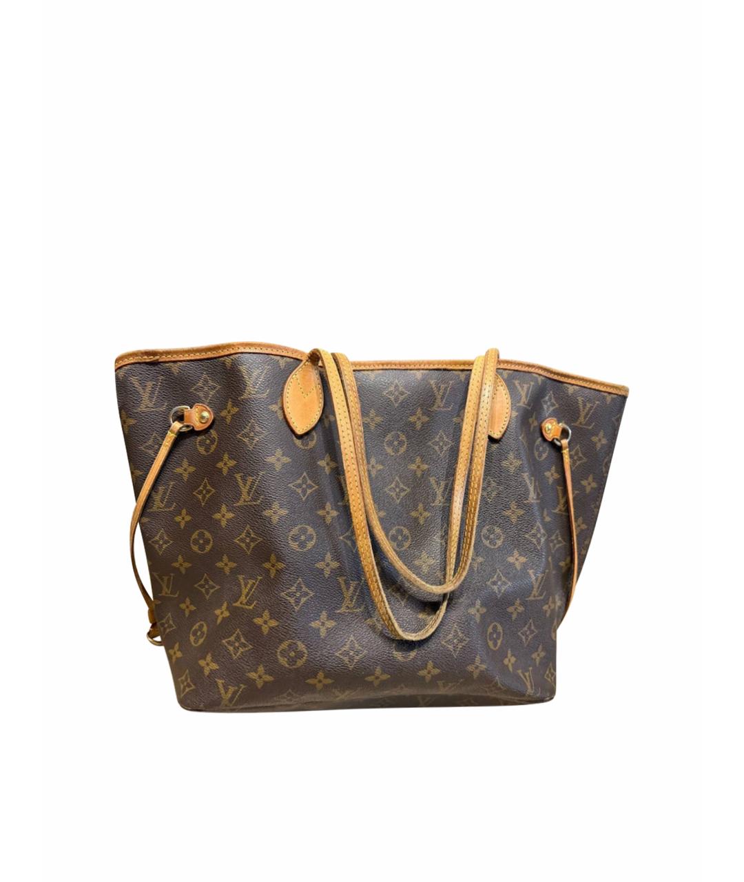 LOUIS VUITTON Коричневая сумка тоут, фото 1
