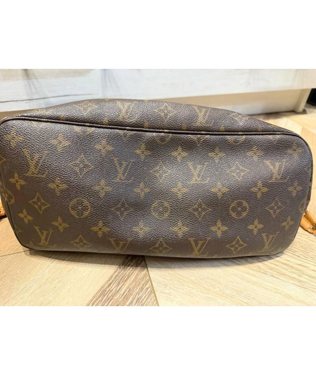 LOUIS VUITTON Коричневая сумка тоут, фото 2