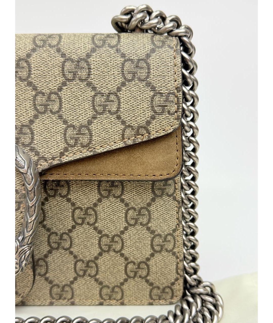 GUCCI Бежевая сумка через плечо, фото 4