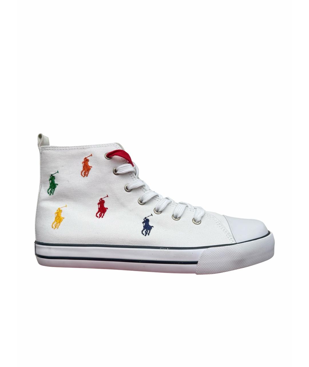 POLO RALPH LAUREN Мульти текстильные кеды, фото 1